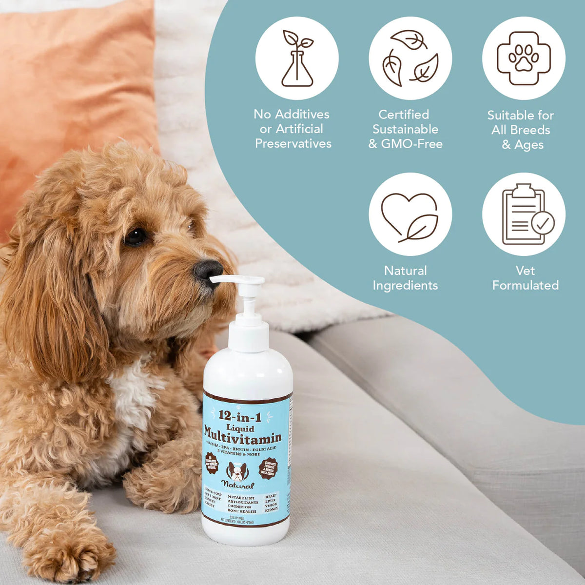 Liquid Multivitamin Only Dogs Allowed