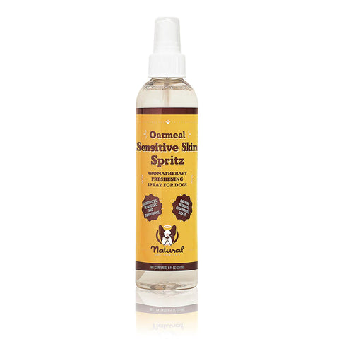 Natural Dog Company sensitive skin spritz dog and puppy shampoo and detangled spray for healthy skin and coats