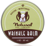 Natural Dog Company Wrinkle Balm for sore skin folds on dogs