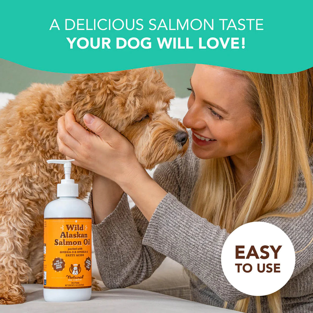 Wild Alaskan Salmon Oil by Natural Dog Company Only Dogs Allowed