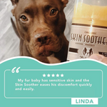 Customer review of Skin Soother for dogs