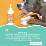 review of salmon oil for dogs by natural dog company